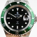 【新品】A BATHING APE/ア・ベイシング・エイプ Bapex T001シリーズ Rolex/ロレックス Submariner/サブマリーナー タイプ 40mm 自動巻き 腕時計#34002