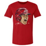 MLB 大谷翔平 エンゼルス Tシャツ Scream WHT 500Level レッド
