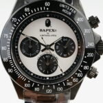 【新品】A BATHING APE/ア・ベイシング・エイプ Bapex T003シリーズ Rolex/ロレックス Daytona/デイトナ タイプ 40mm 自動巻き 腕時計#33976