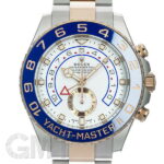 ロレックス ヨットマスターII 116681 白針 ROLEX 新品メンズ 腕時計 送料無料